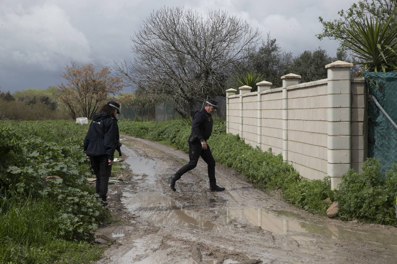 Inquietud y tensión en las parcelas más cercanas al río en Córdoba