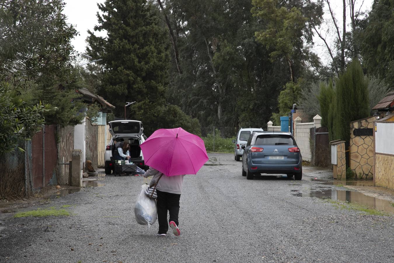 Inquietud y tensión en las parcelas más cercanas al río en Córdoba