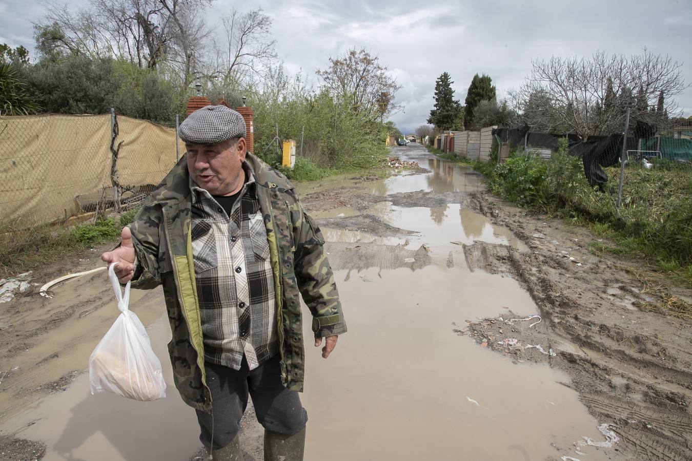 Inquietud y tensión en las parcelas más cercanas al río en Córdoba
