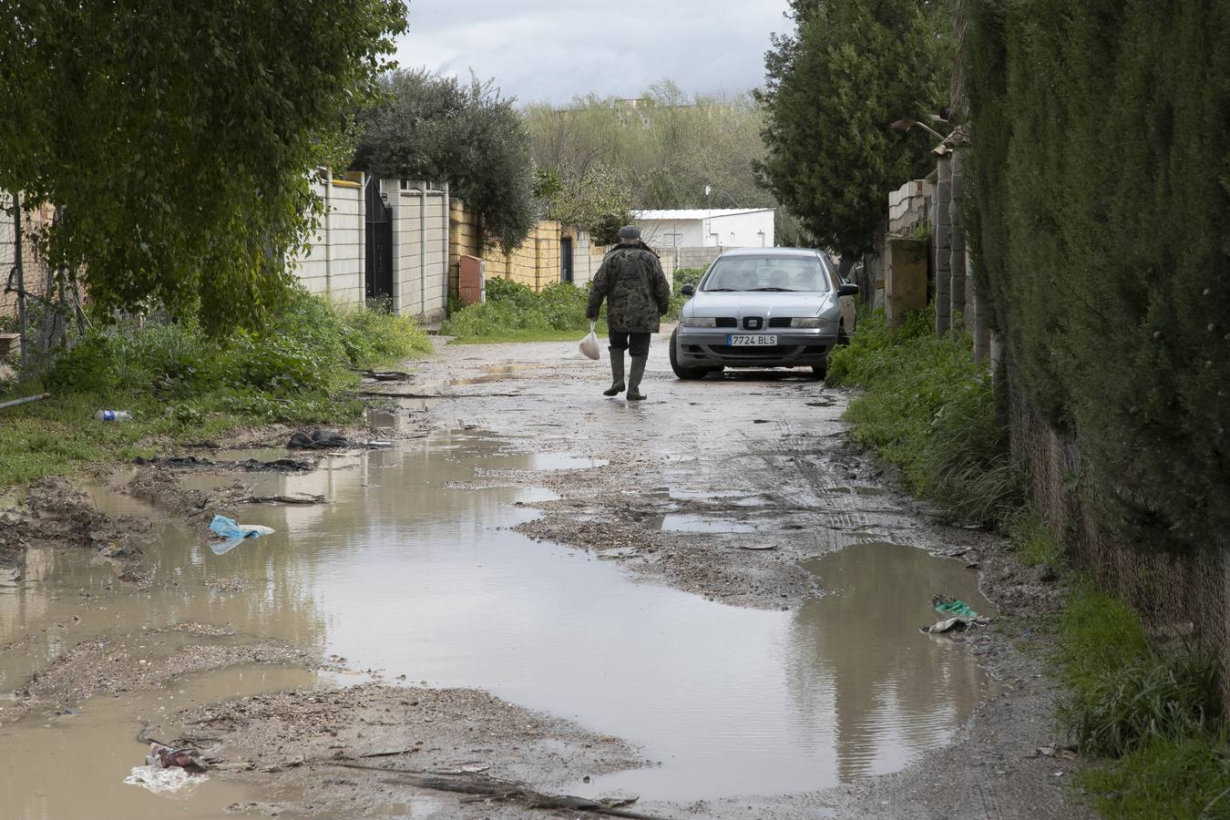 Inquietud y tensión en las parcelas más cercanas al río en Córdoba