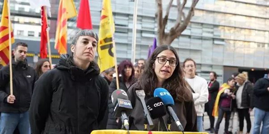 Tres detenidos por la protesta de la CUP contra una carpa de Aliança que acabó con un herido