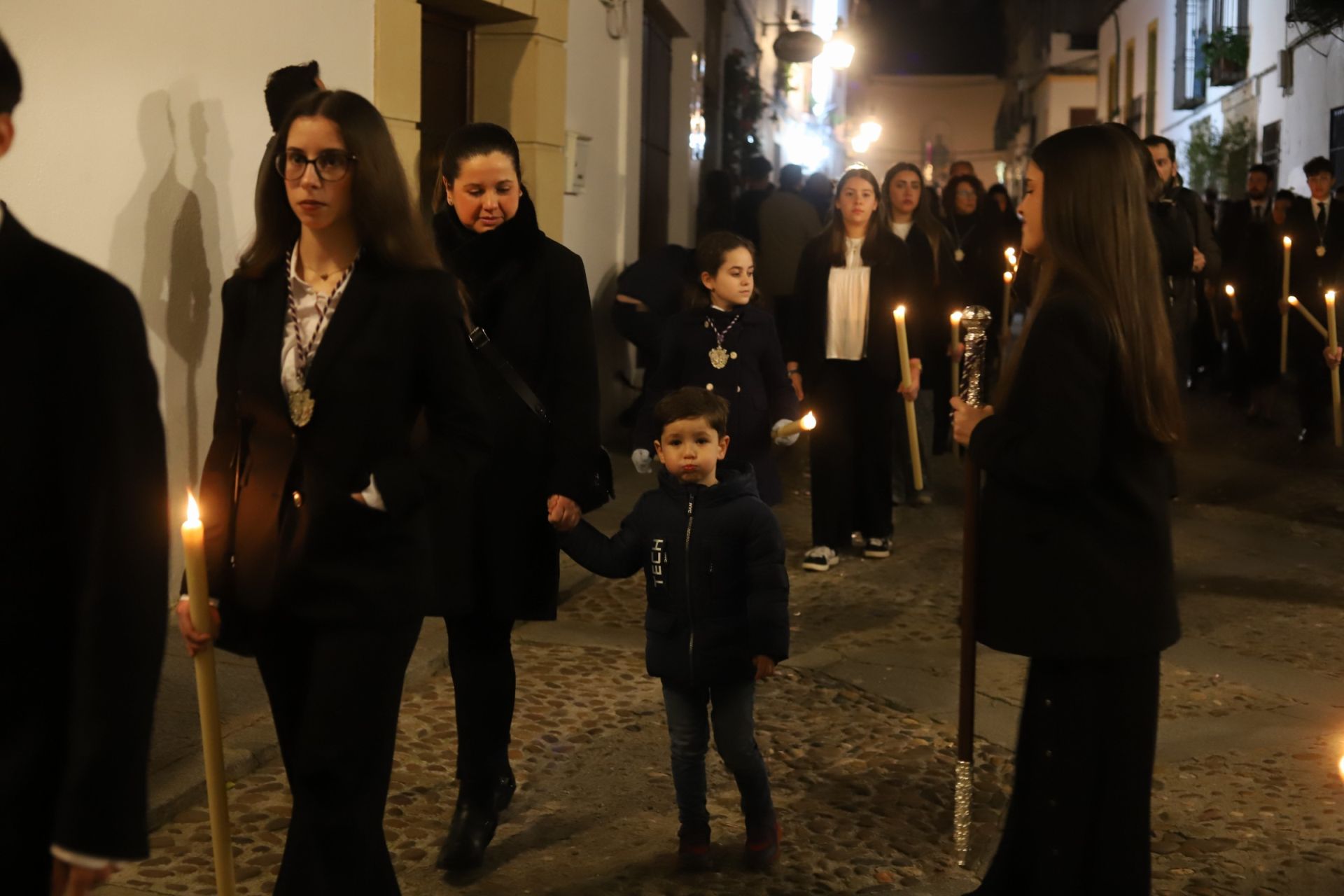 El vía crucis de Jesús de la rPasión en el Alcázar Viejo de Córdoba, en imágenes