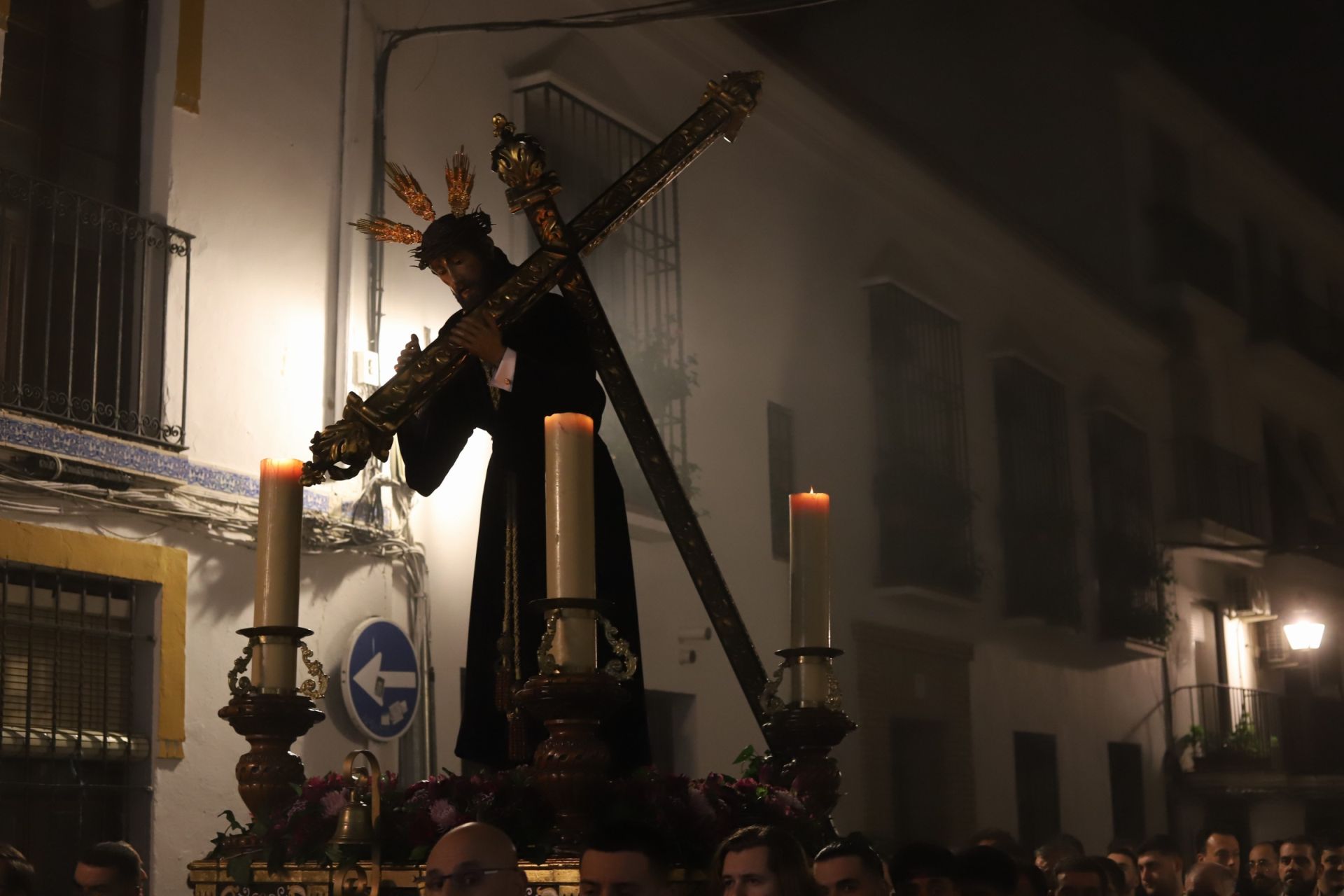El vía crucis de Jesús de la rPasión en el Alcázar Viejo de Córdoba, en imágenes