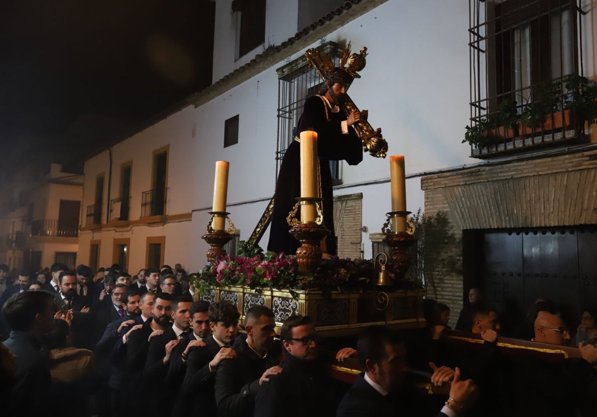 El Señor de Pasión, en vía crucis, este sábado por la noche, por las calles del Alcázar Viejo