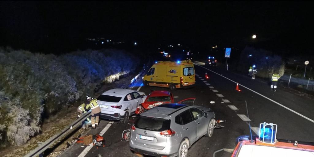 Dos muertos en un accidente provocado por un kamikace en Caravaca de la Cruz