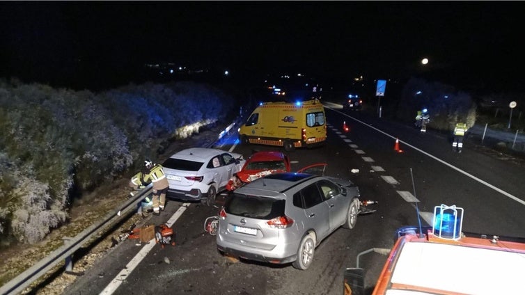 Dos muertos en un accidente provocado por un kamikaze en Caravaca de la Cruz