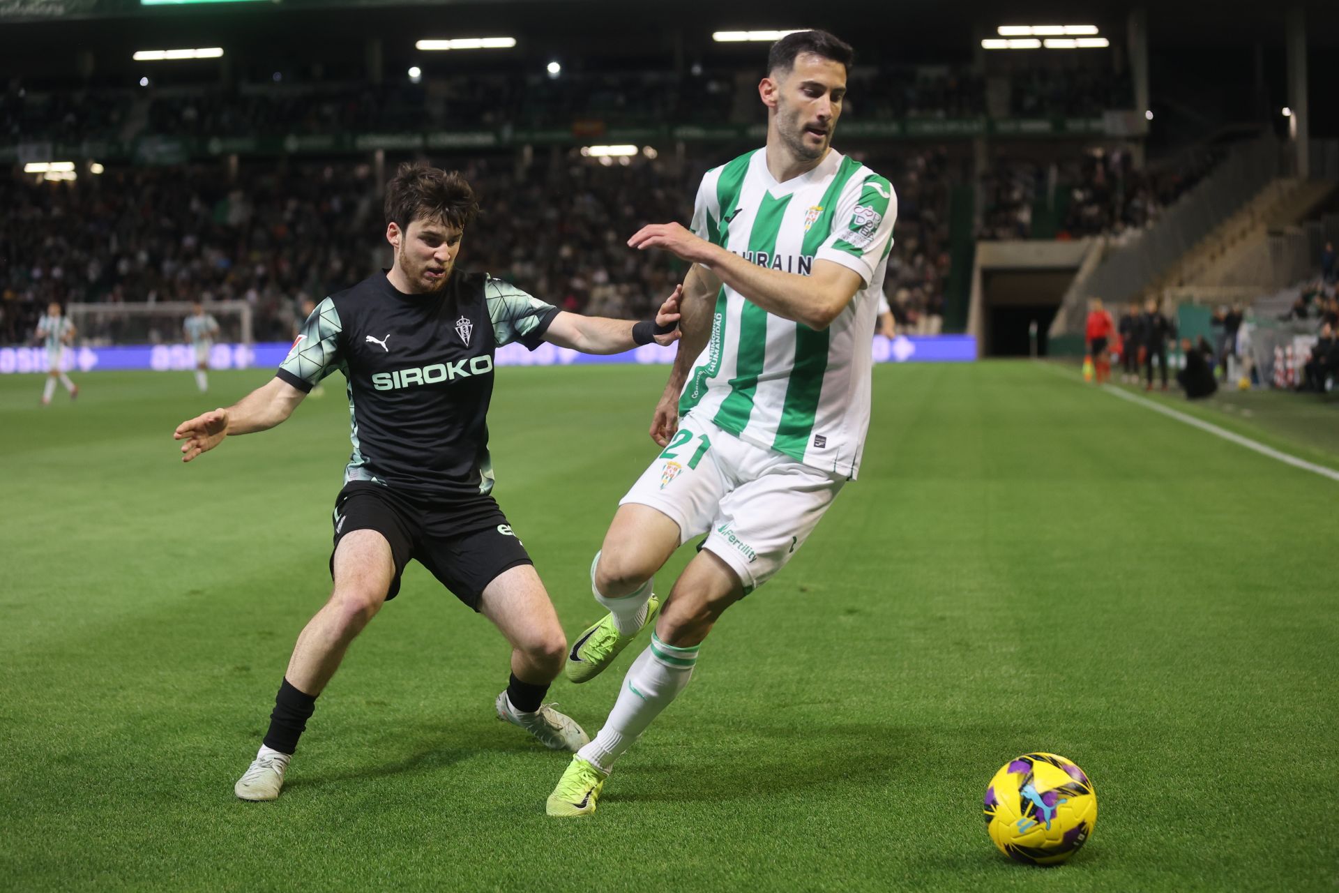 El empate del Córdoba CF ante el Sporting de Gijón, en imágenes