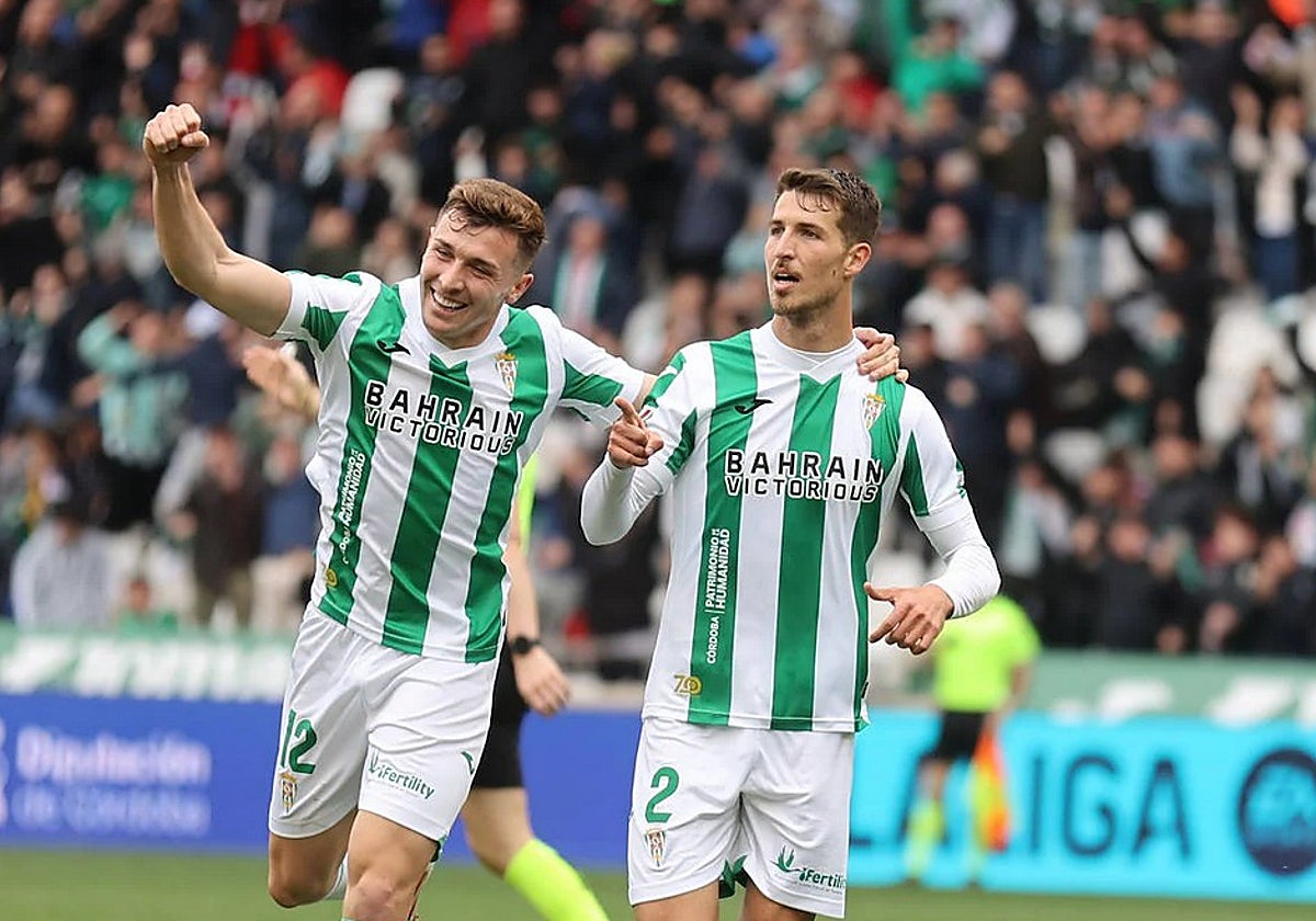 Alberto del Moral junto a Pedro Ortiz en El Arcángel