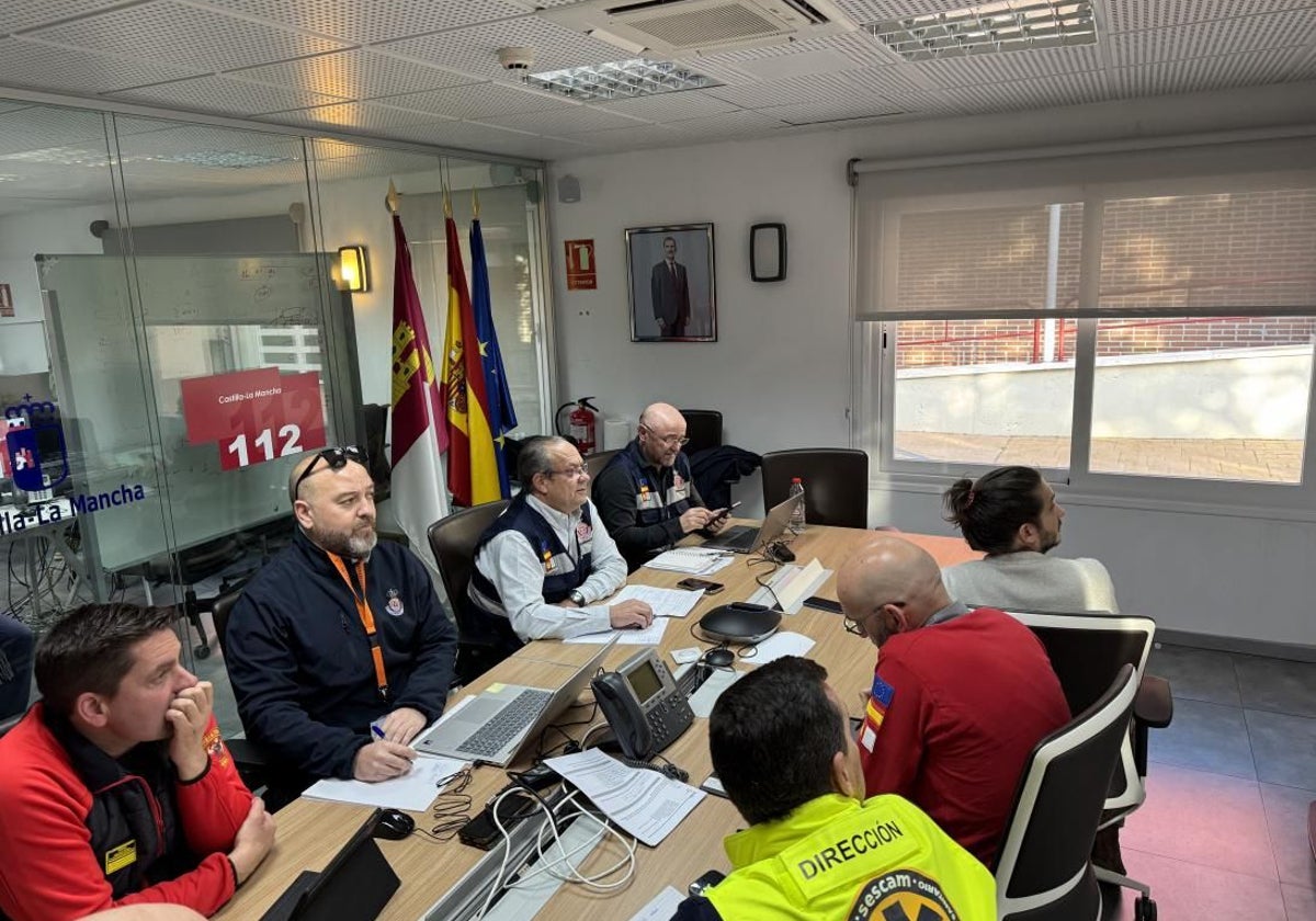 Reunión este domingo en las instalaciones del 112 de Castilla-La Mancha