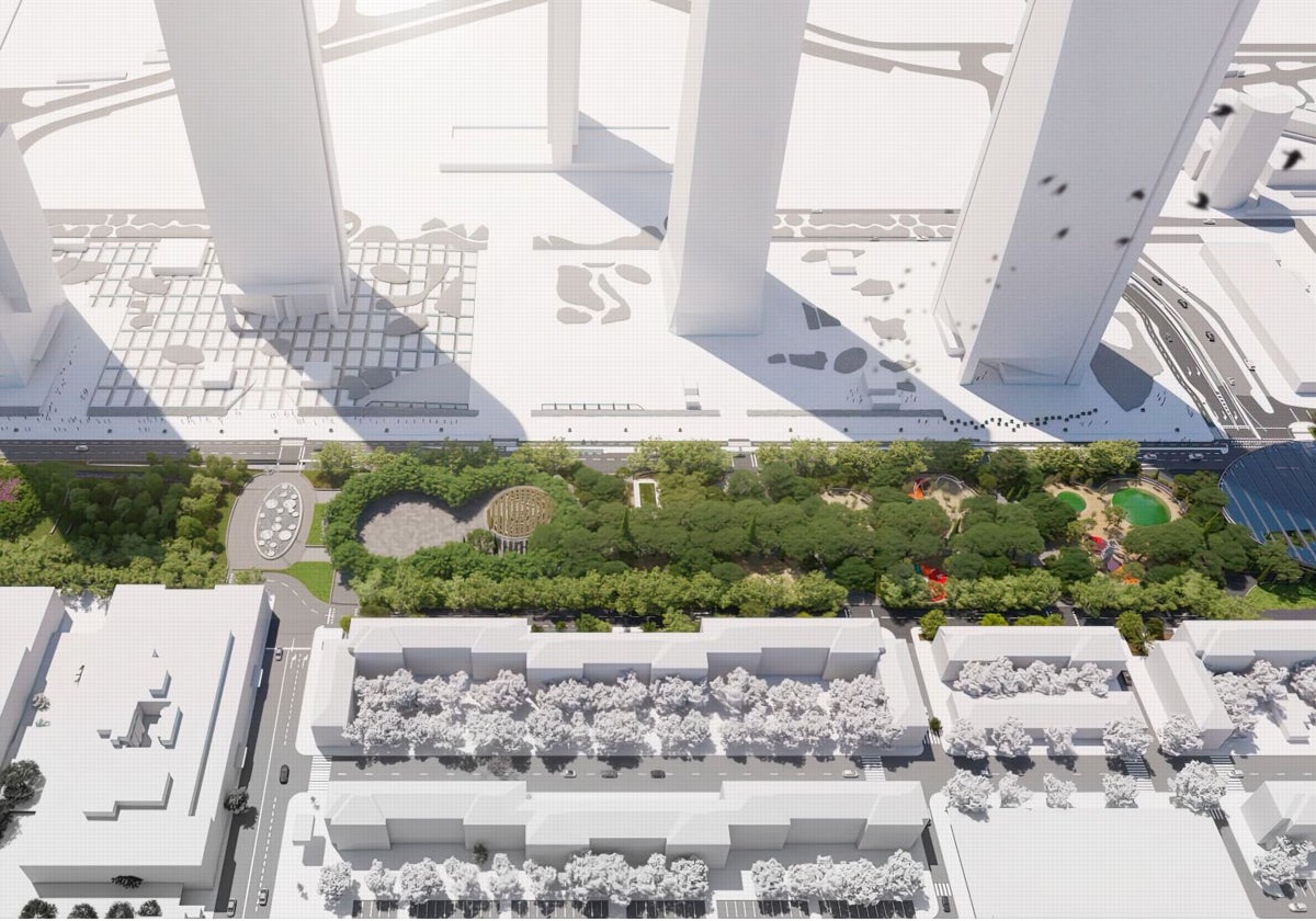 El futuro Parque Castellana