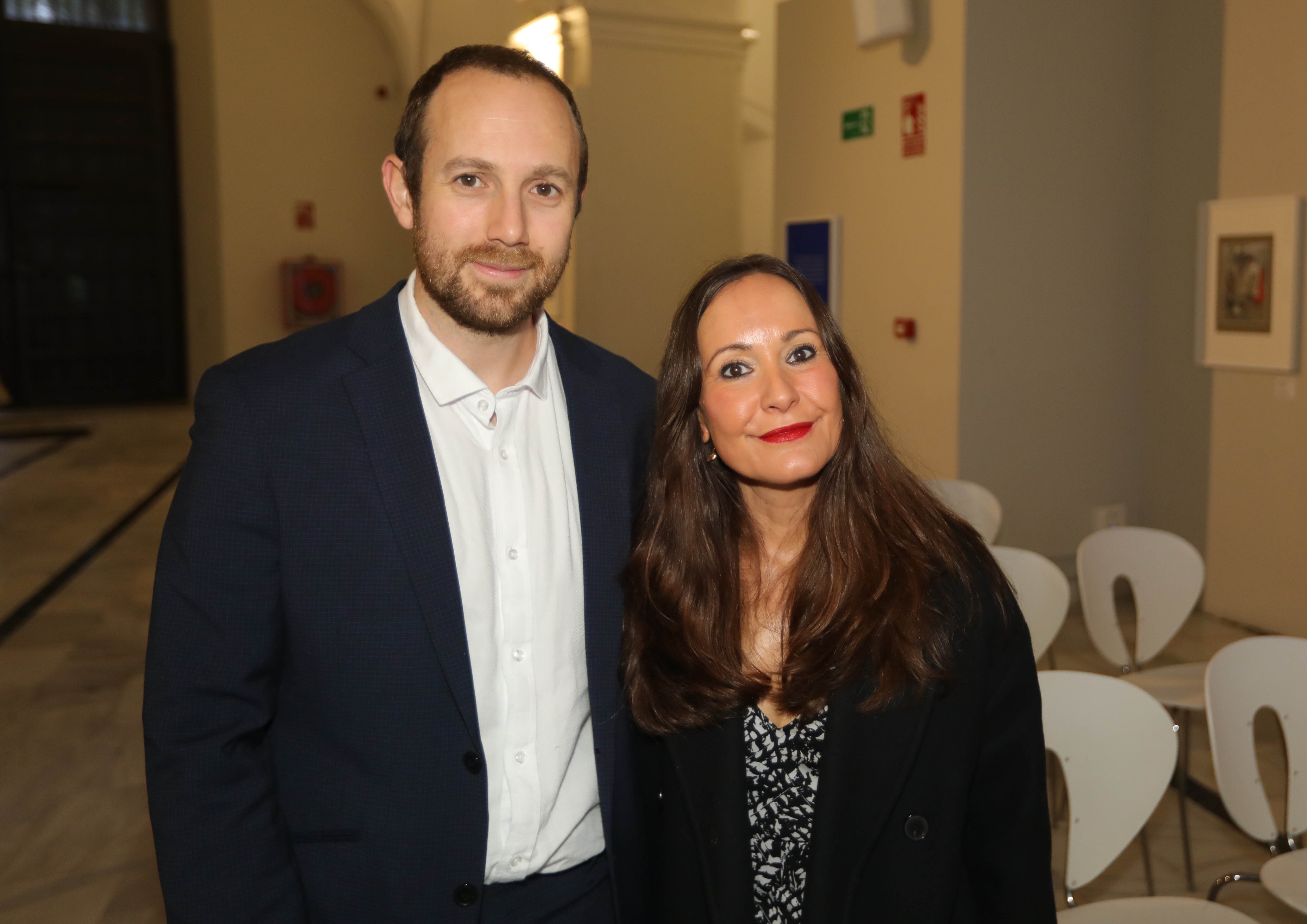 Antonio Álvarez y Cristina Santos