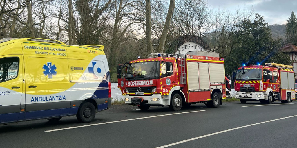 Controlan un incendio en Vitoria que dejó sin suministro eléctrico a 1.900 hogares