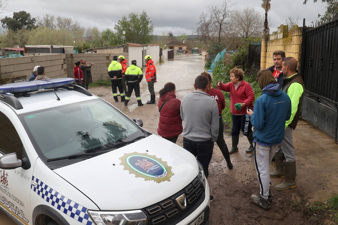 El desolador aspecto de las viviendas anegadas junto al río en Córdoba, en imágenes