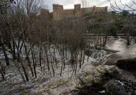 Los ríos continúan crecidos y la ciudad de Ávila intenta recuperar la normalidad