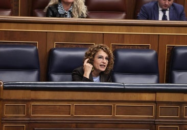 Una imagen de María Jesús Montero en el Congreso