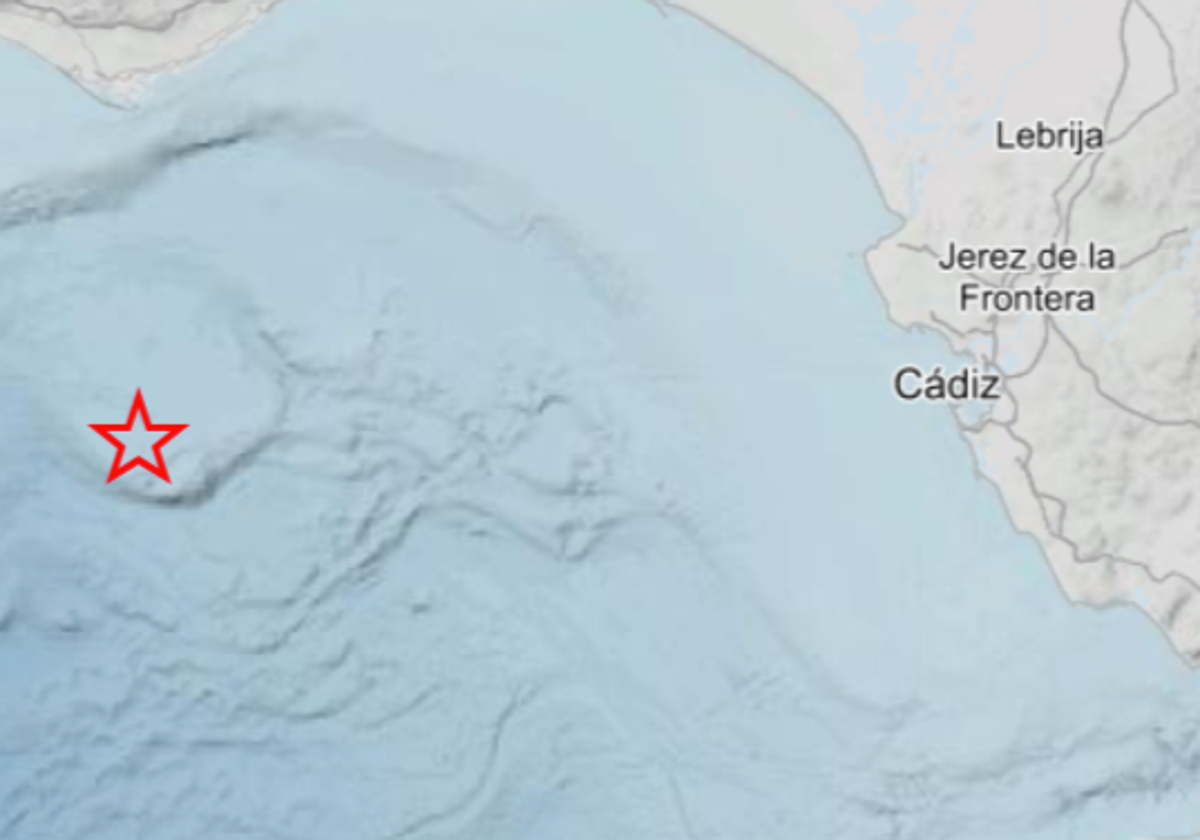 El terremoto se ha localizado a una profuncdidad de 8 kilómetros