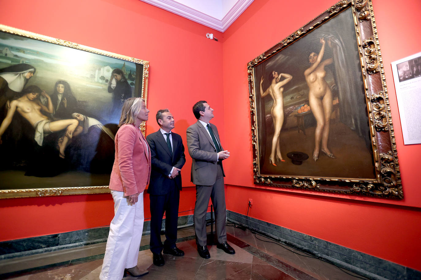 La presentación de &#039;Rivalidad&#039; en el Museo Romero de Torres de Córdoba, en imágenes