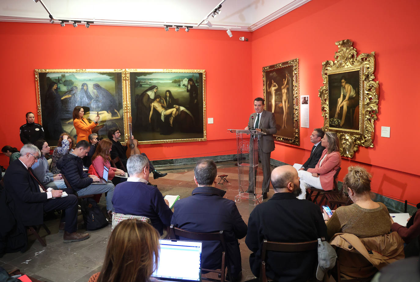 La presentación de &#039;Rivalidad&#039; en el Museo Romero de Torres de Córdoba, en imágenes