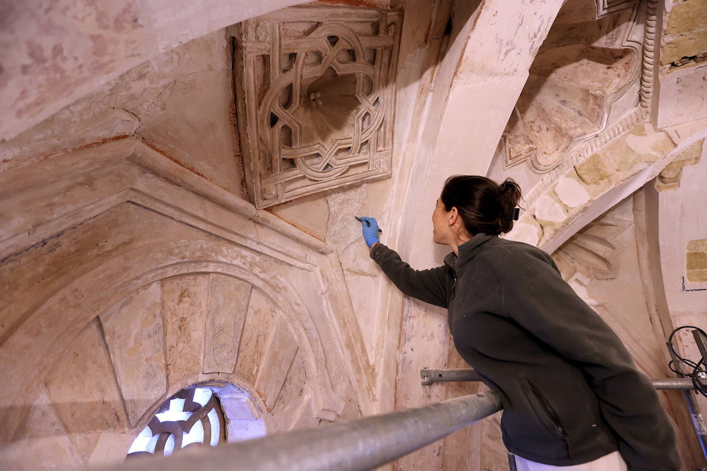 La restauración de la maqsura de la Mezquita-Catedral de Córdoba, en imágenes