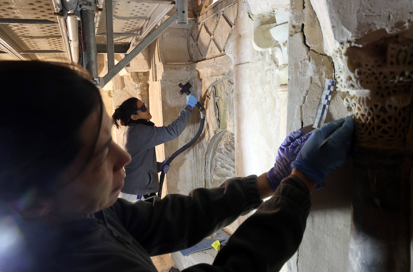 La restauración de la maqsura de la Mezquita-Catedral de Córdoba, en imágenes