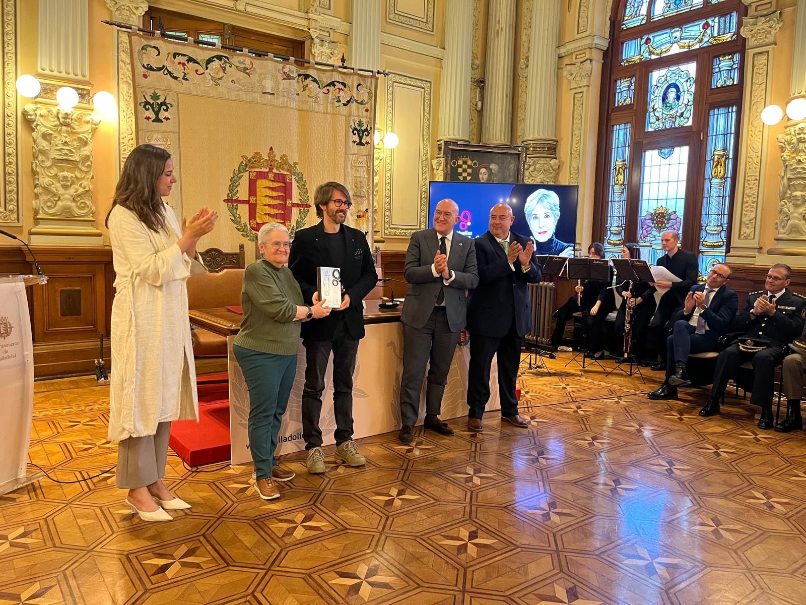 Carlos Velázquez, en Valladolid, con la Red de Huellas de Santa Teresa