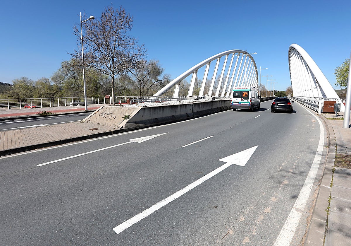 El desdoblamiento del puente de Parapléjicos fue una de la actuaciones incluidas en el Nudo Norte