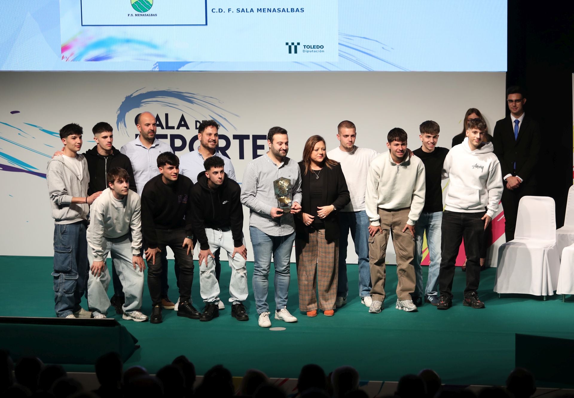 El gran podio de la Gala del Deporte de la Diputación de Toledo: las fotos de todos los premiados