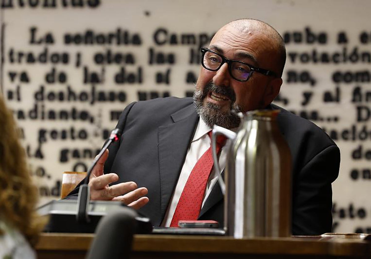 Imagen de archivo de Koldo García ante la comisión del Senado