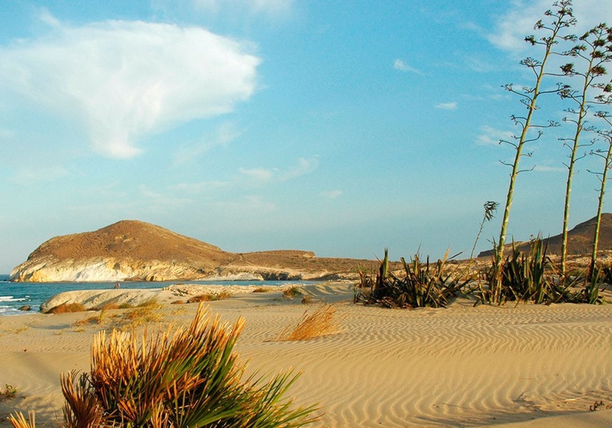 Bahía de Genoveses en el Parque Natural Cabo de Gata-Níjar