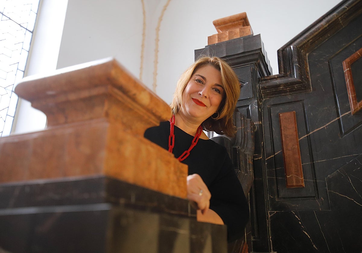 La concejala Eva Contador, en dependencias municipales