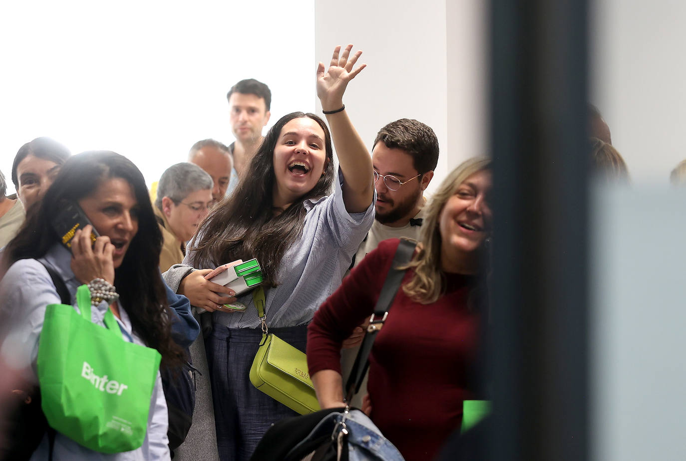 El primer vuelo de Binter entre Canarias y Córdoba, en imágenes
