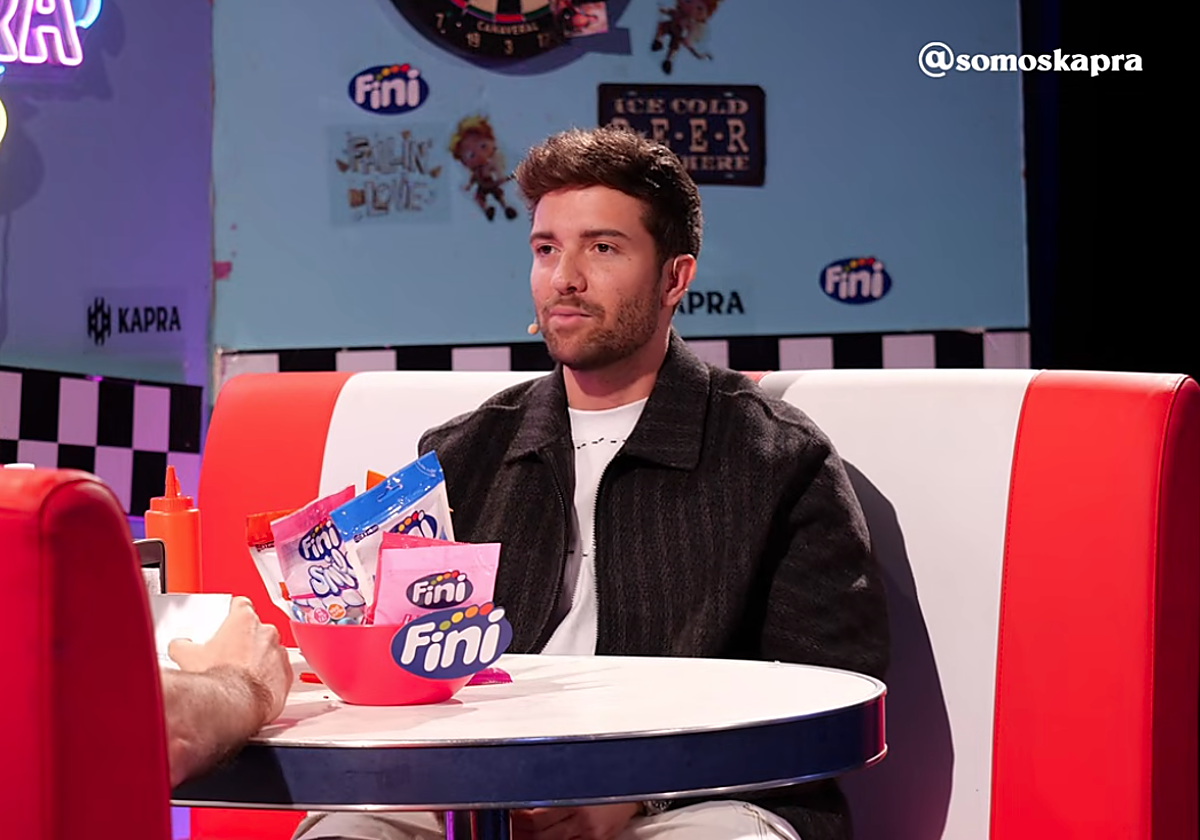 Pablo Alborán durante el programa