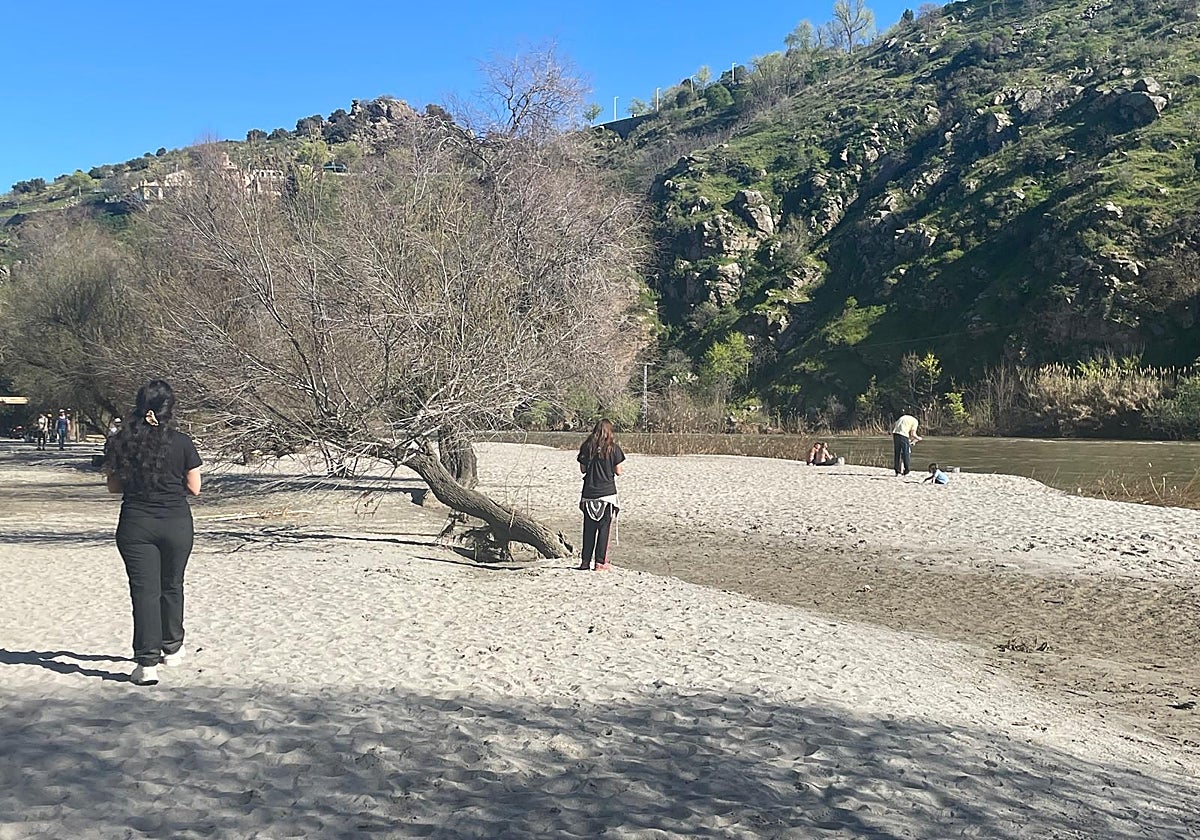 La 'nueva playa' de Toledo