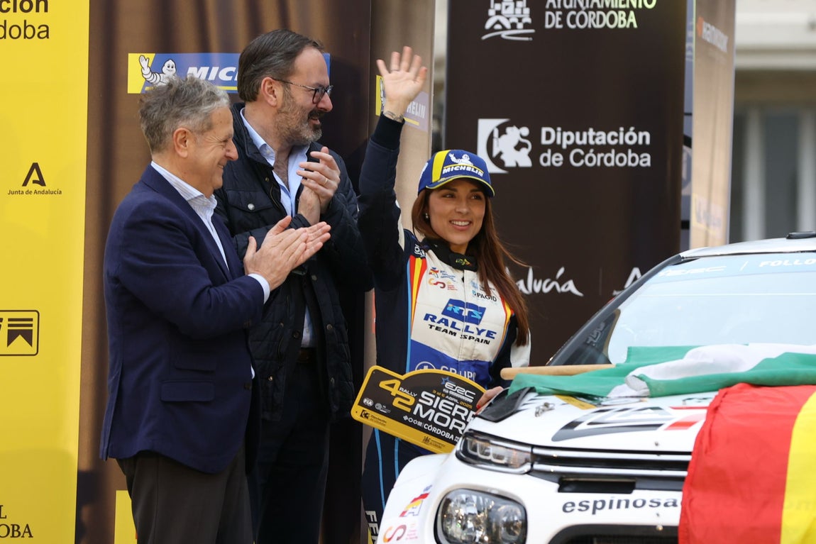 La espectacular presentación del Rally Sierra Morena en el corazón de Córdoba, en imágenes