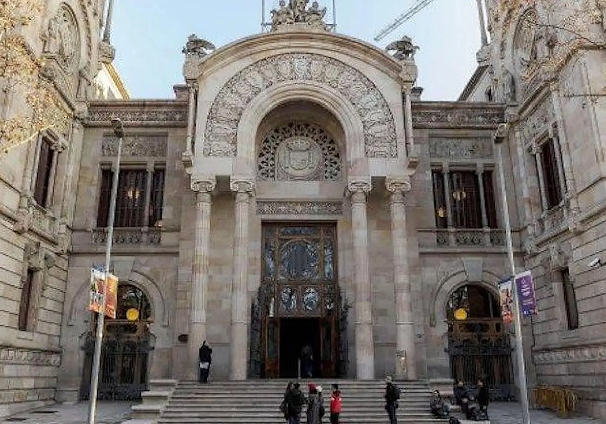 Exterior del Tribunal Superior de Justicia de Cataluña (TSJC)