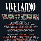 Quién actúa cada día del festival Vive Latino en Zaragoza