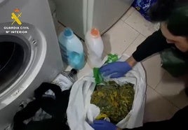 Más de dos kilos de marihuana en un congelador: el curioso escondite de dos detenidos en La Carlota