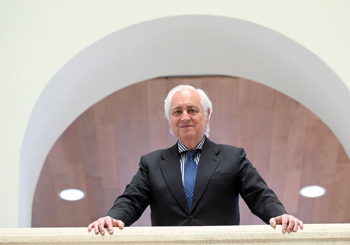 El presidente saliente del TSJ de Castilla y León, José Luis Concepción