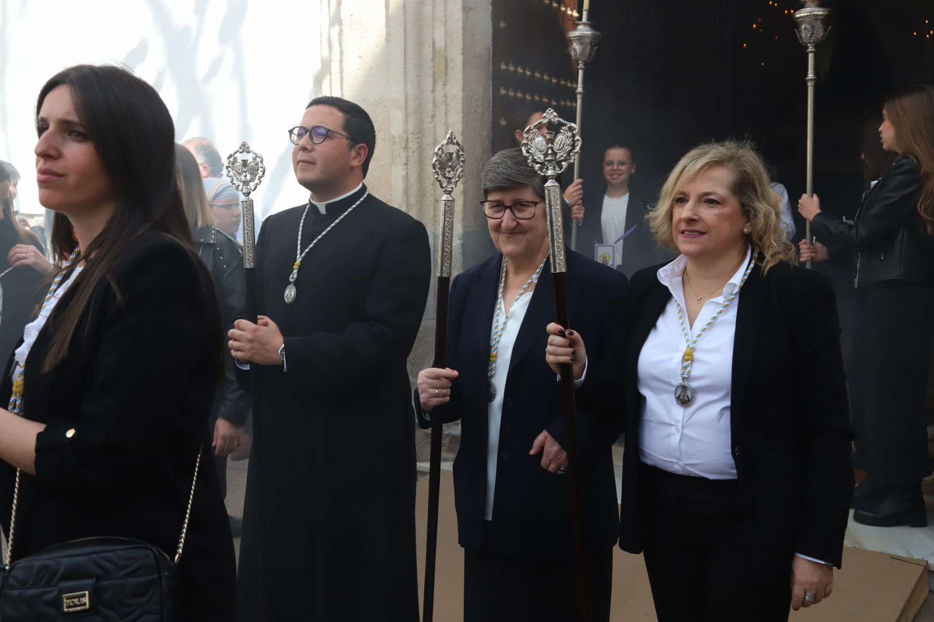 La tradicional procesión del colegio de la Piedad de Córdoba, en imágenes