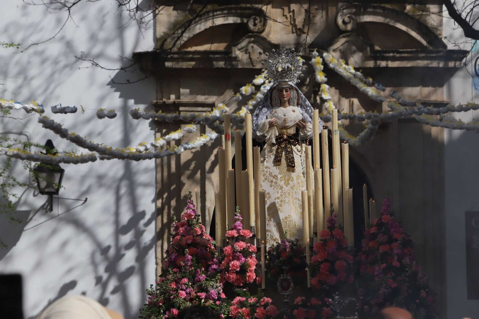 La tradicional procesión del colegio de la Piedad de Córdoba, en imágenes