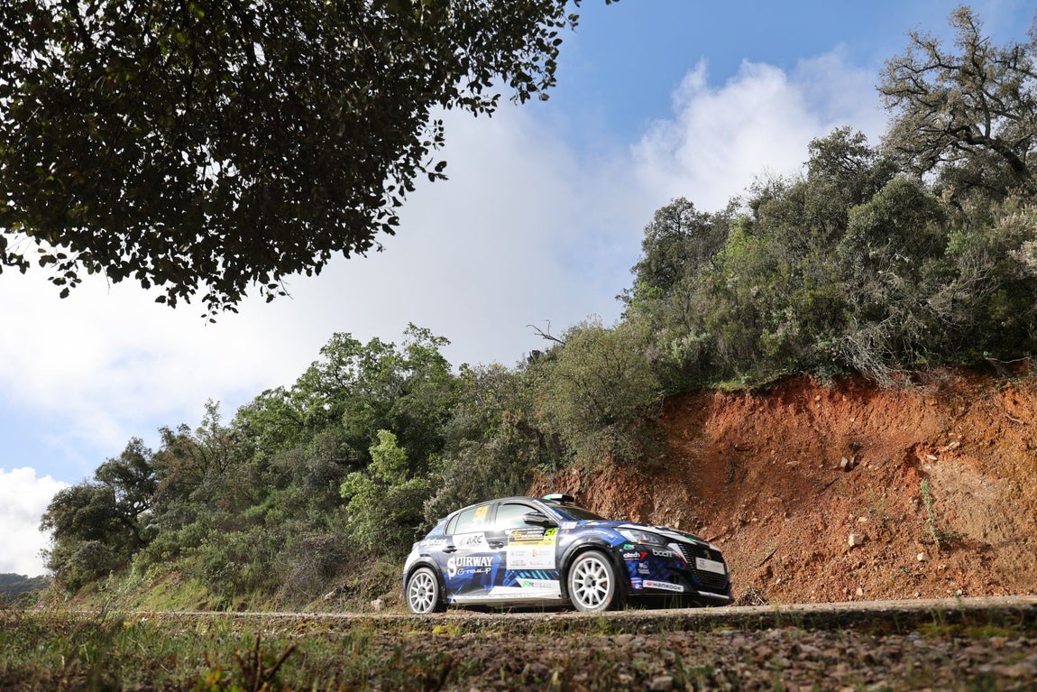 El trepidante Rally en su recorrido por Sierra Morena de Córdoba, en imágenes