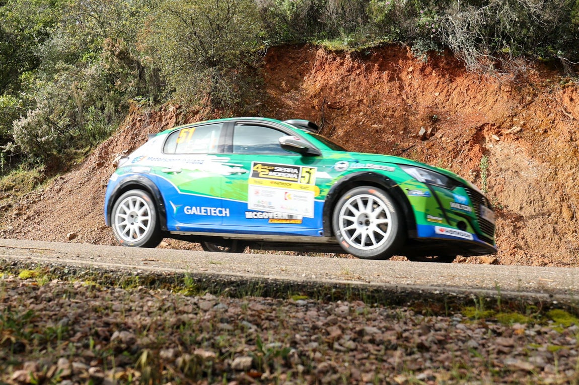 El trepidante Rally en su recorrido por Sierra Morena de Córdoba, en imágenes