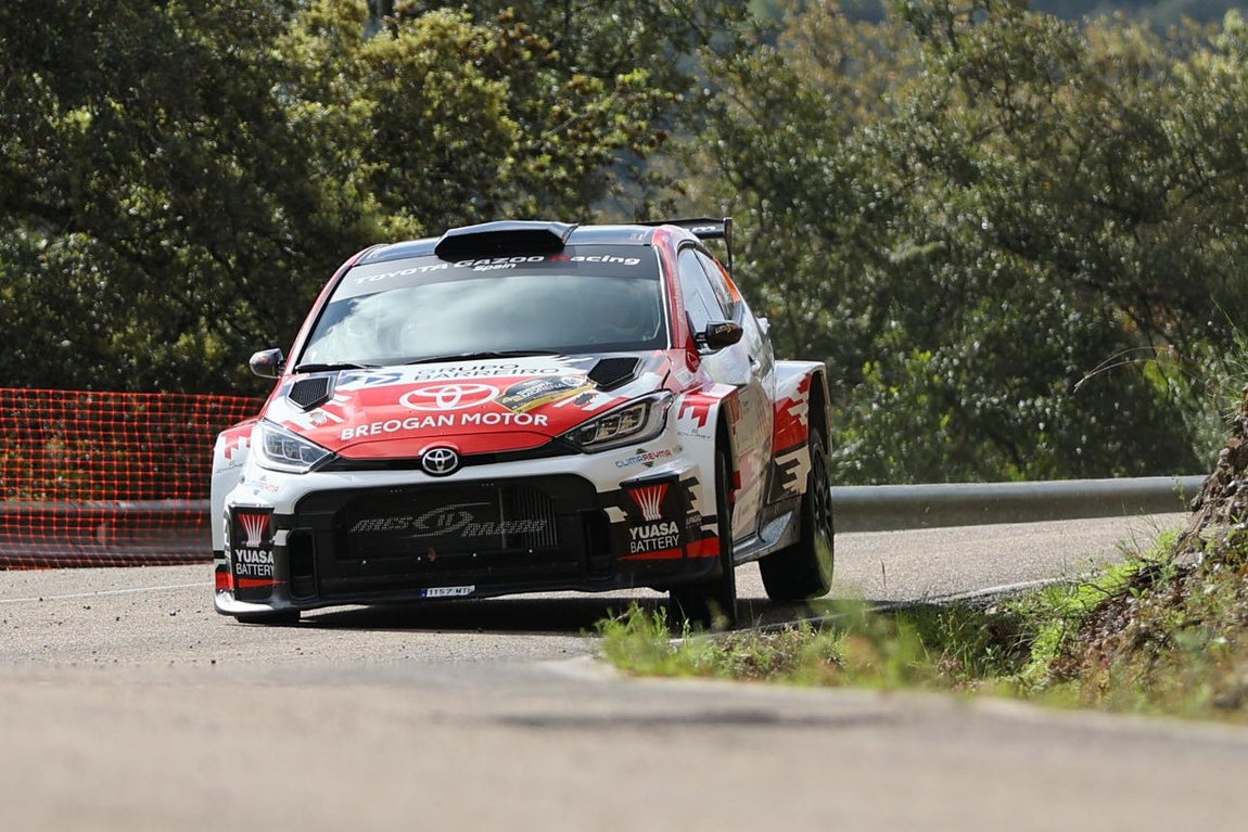 El trepidante Rally en su recorrido por Sierra Morena de Córdoba, en imágenes