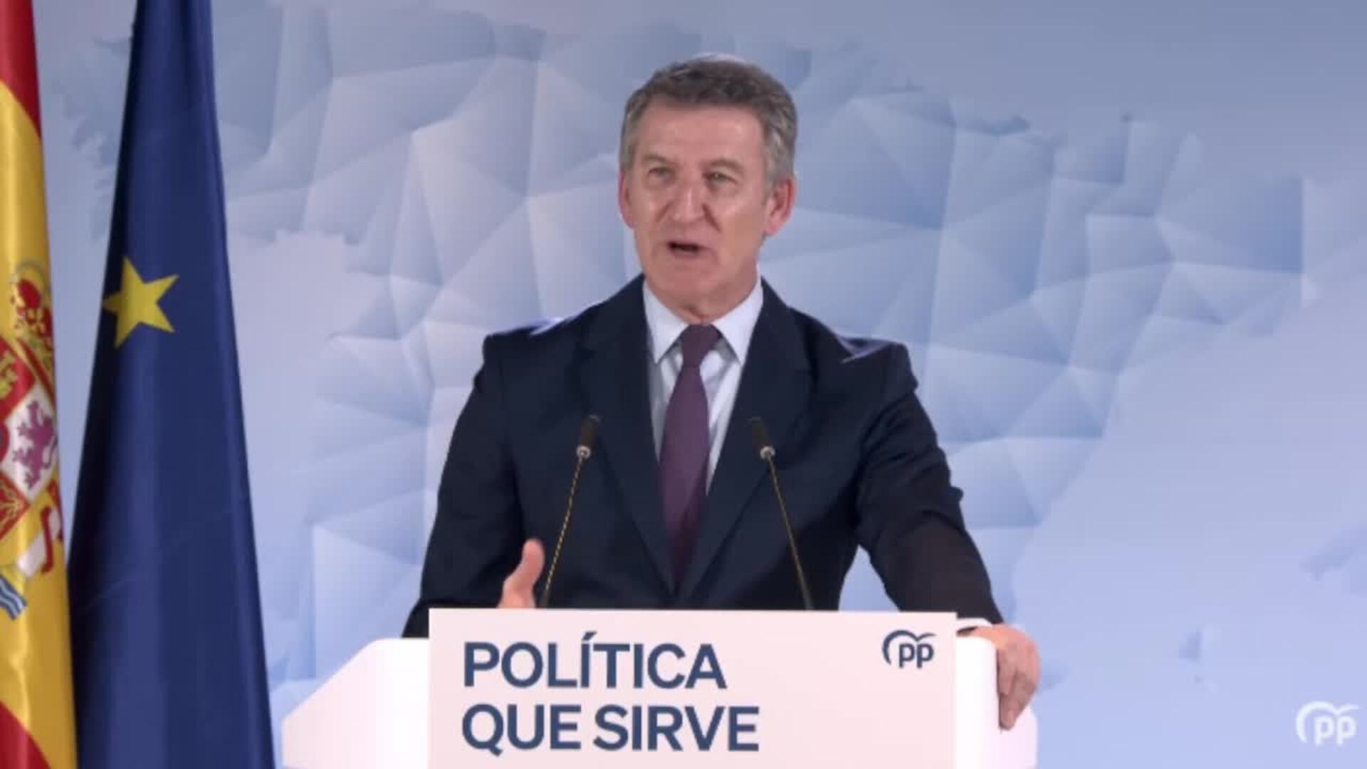 Feijóo plantea un paquete de propuestas para mejorar el decreto del Gobierno sobre aranceles