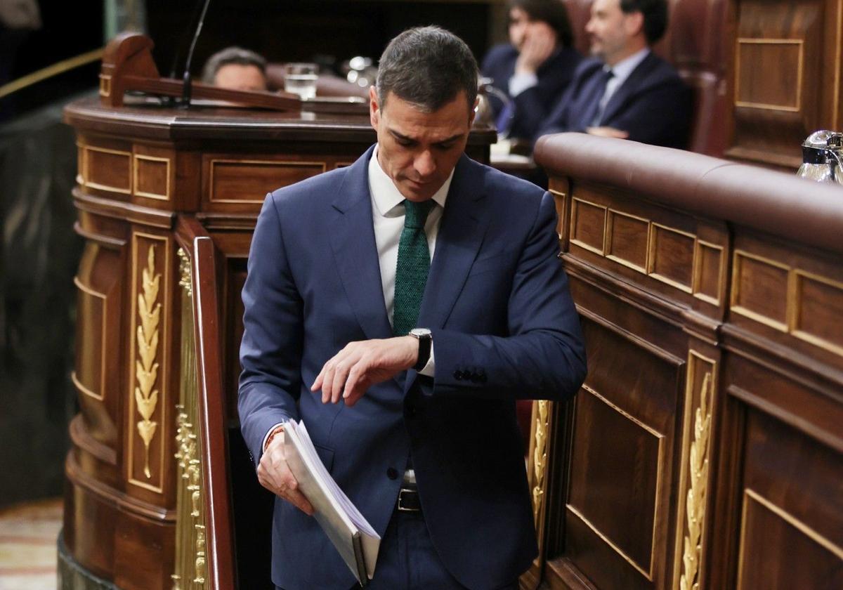 Los compromisos de Sánchez se atascan en el Congreso