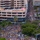 Colectivos sociales anuncian nueva movilización en mayo ante la «inacción» para cambiar el modelo económico de Canarias