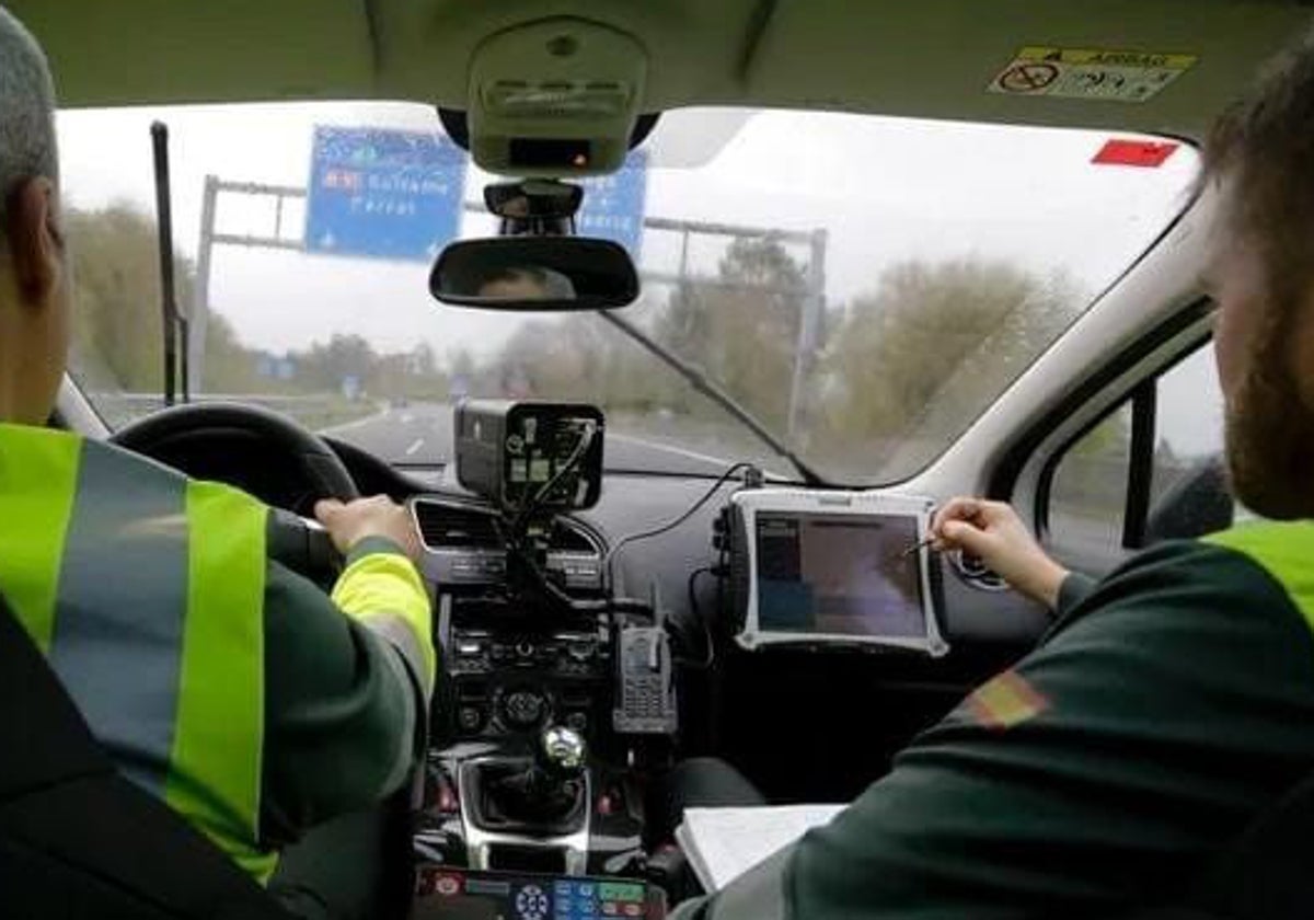 Un coche de la Guardia Civil, en una imagen de archivo