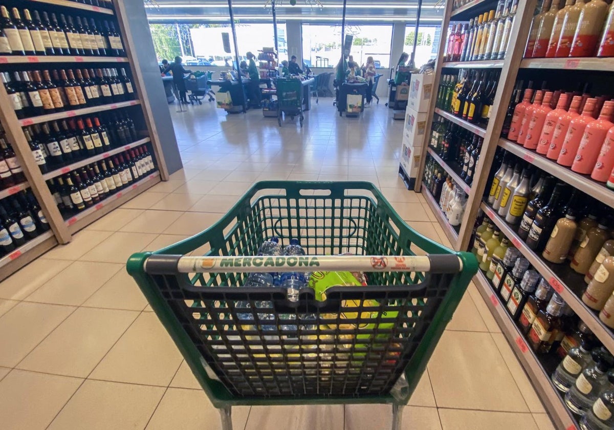 Imagen de archivo tomada en un supermercado de Mercadona