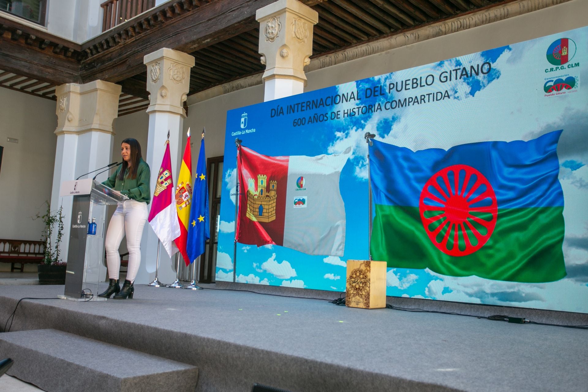 El homenaje de Page al pueblo gitano, en imágenes