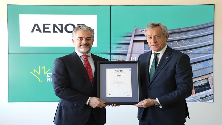 Eurocaja Rural recibe la certificación de 'Buen Gobierno Corporativo' de Aenor con la máxima calificación